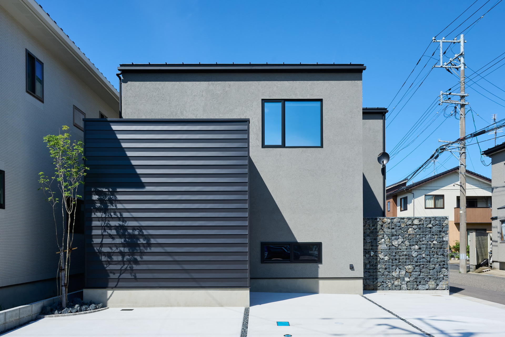 海老ヶ瀬新町モデルハウスの外観