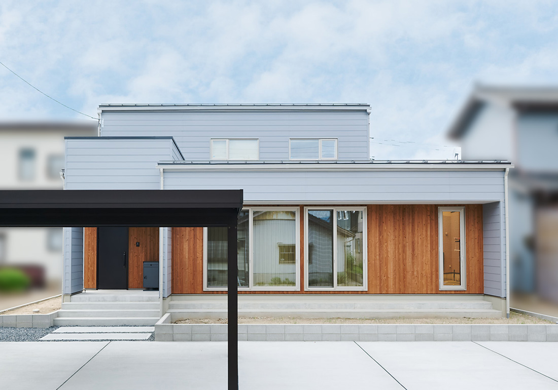 ちょうどいい半平屋の暮らし